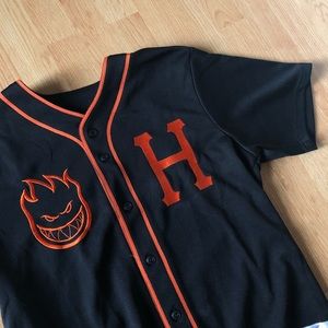 HUF X SPITFIRE LIMITED-EDITION COLLAB JERSEY SS15